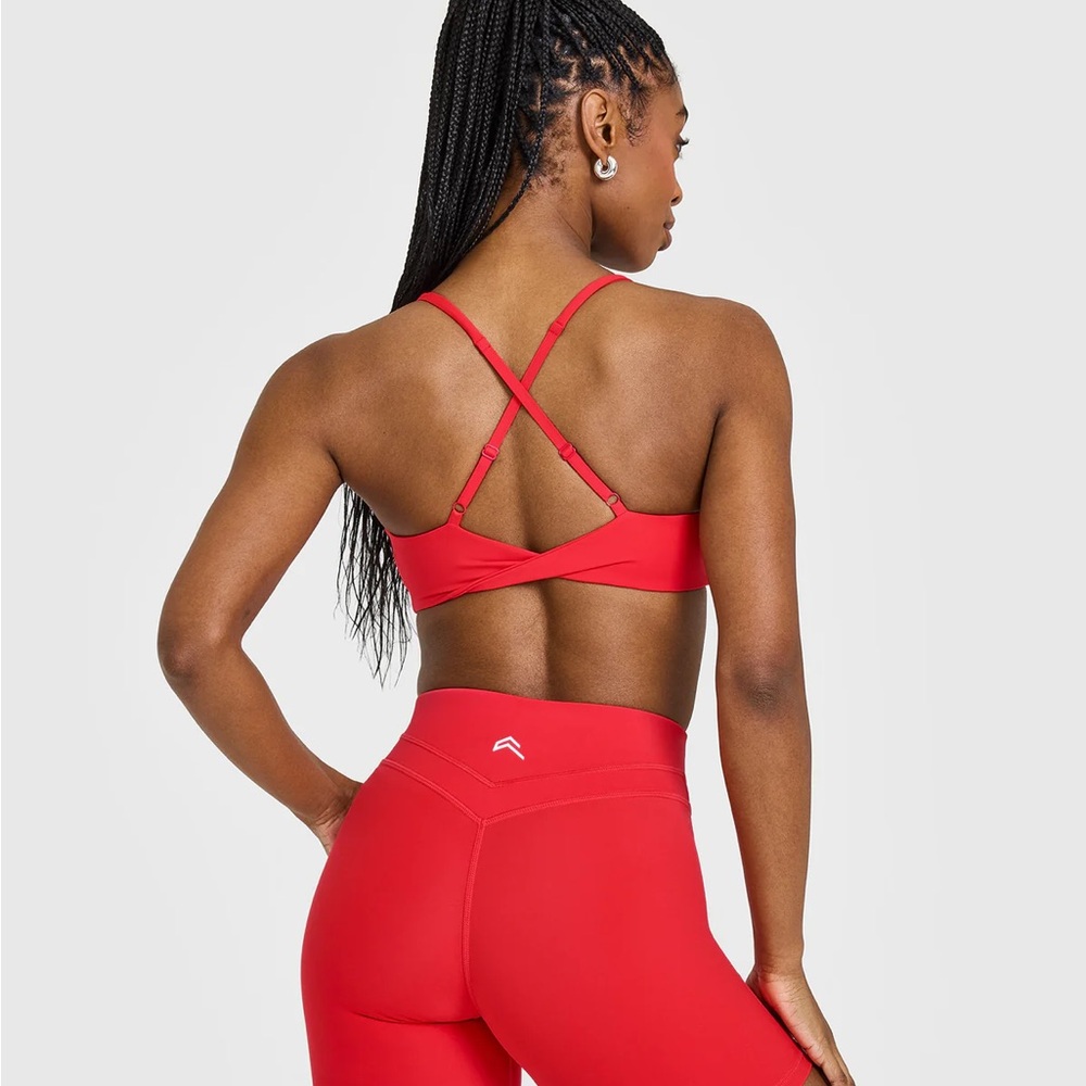 Oner Active Unified Micro Bralette in Muscle Mommy Red (SOLD OUT ONLINE) - Picture 2 of 6